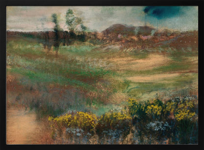Landscape With Smokestacks - Poster / Art Print