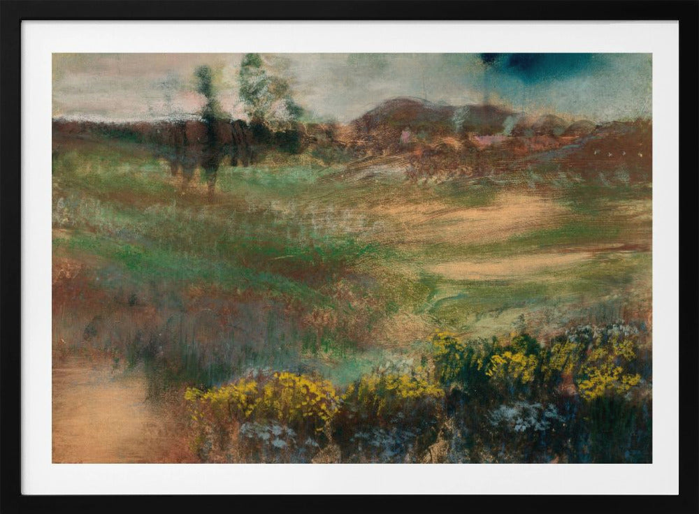 Landscape With Smokestacks - Poster / Art Print