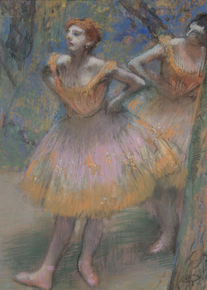 Two Dancers - Poster / Art Print