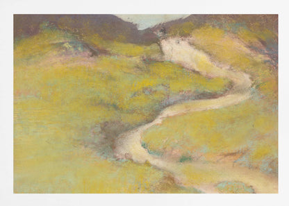 Pathway In a Field - Poster / Art Print