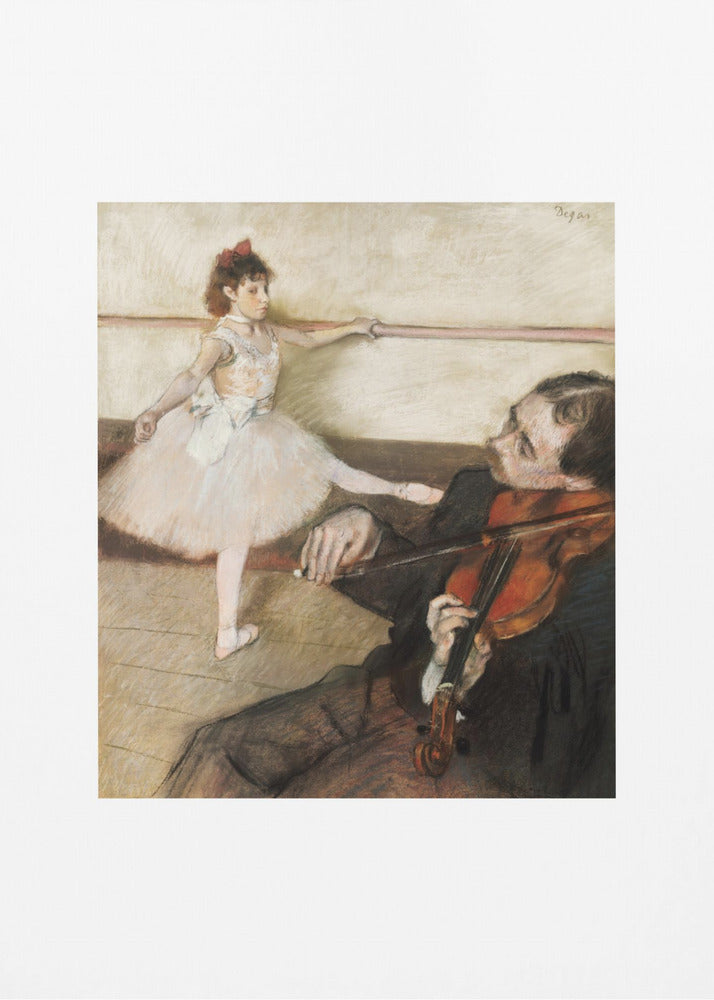 The Dance Lesson No.2 - Poster / Art Print