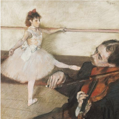 The Dance Lesson - Poster / Art Print