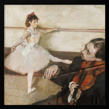 The Dance Lesson - Poster / Art Print