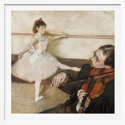 The Dance Lesson - Poster / Art Print