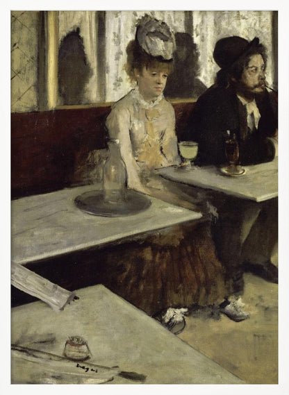 In a Café - Poster / Art Print