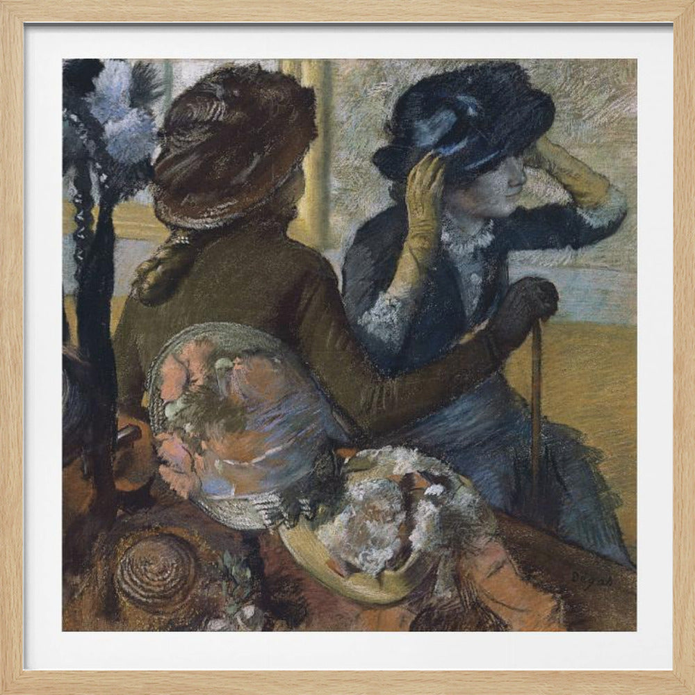 At the Milliner's - Poster / Art Print