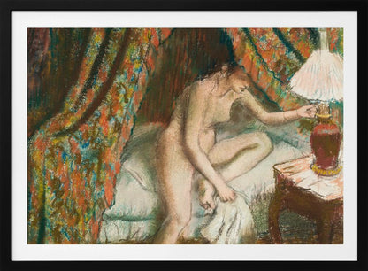 Naked Woman In Bed No.2 - Poster / Art Print