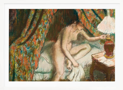 Naked Woman In Bed No.2 - Poster / Art Print