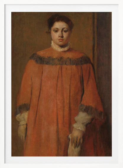 Girl In Red No.2 - Poster / Art Print