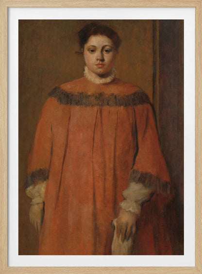 Girl In Red No.2 - Poster / Art Print