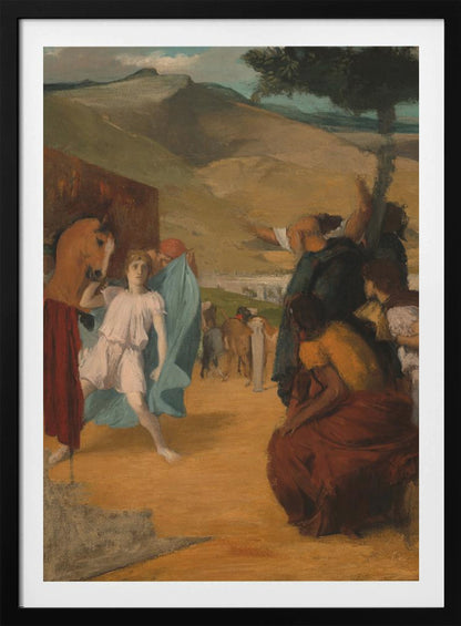 Alexander and Bucephalus No.2 - Poster / Art Print