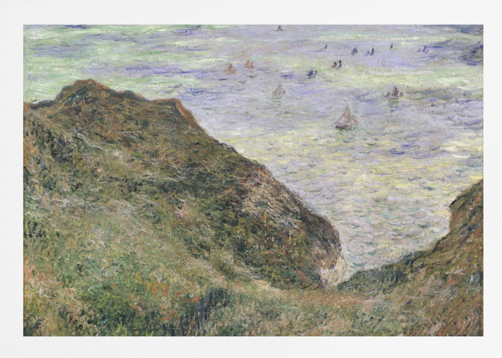 Claude Monet's View Over the Sea (1882) Famous Painting - Poster / Art Print