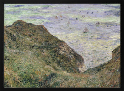 Claude Monet's View Over the Sea (1882) Famous Painting - Poster / Art Print