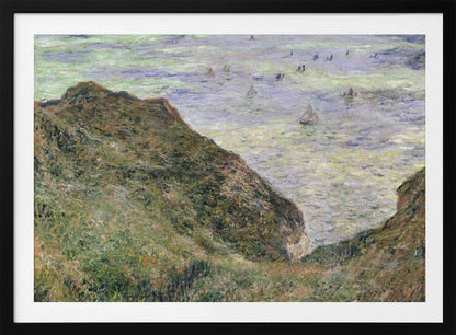 Claude Monet's View Over the Sea (1882) Famous Painting - Poster / Art Print