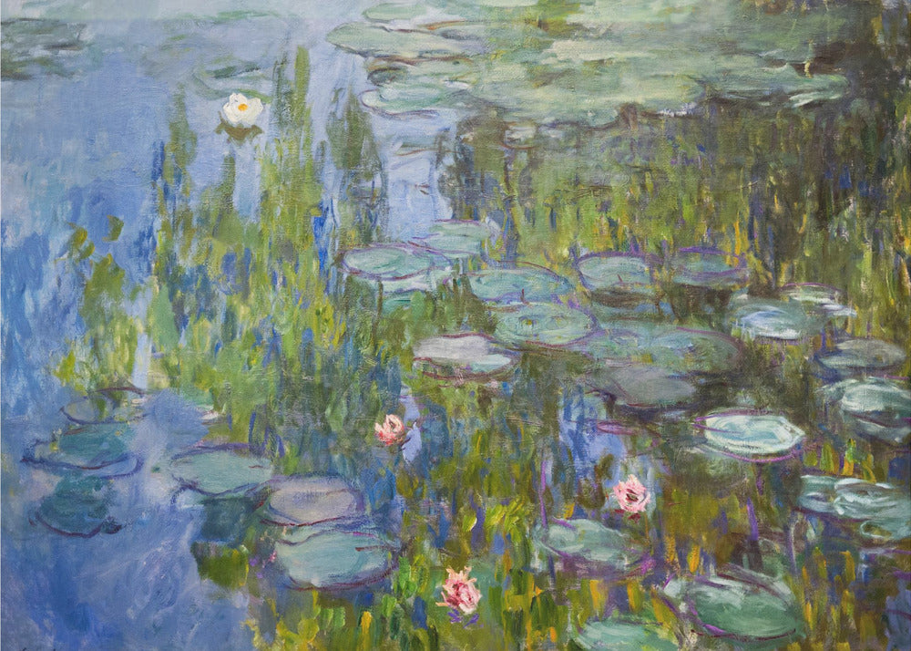 Claude Monet's Water Lilies (1915) - Poster / Art Print