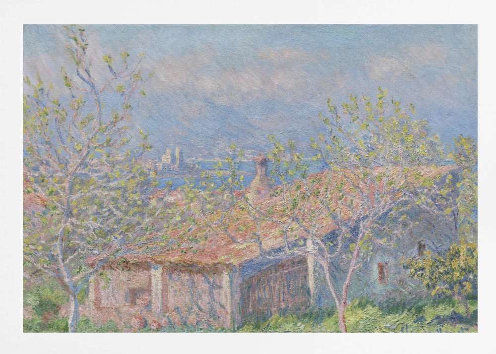 Gardener's House At Antibes (1888) By Claude Monet - Poster / Art Print