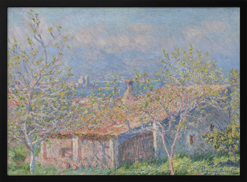 Gardener's House At Antibes (1888) By Claude Monet - Poster / Art Print