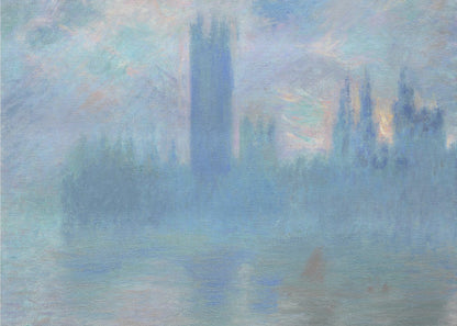 Houses of Parliament, London (1900–1901) By Claude Monet - Poster / Art Print