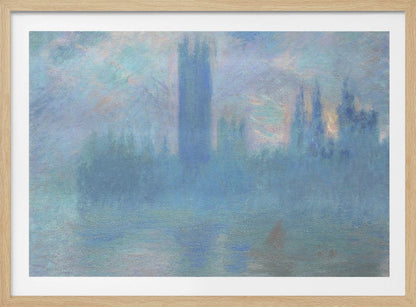 Houses of Parliament, London (1900–1901) By Claude Monet - Poster / Art Print