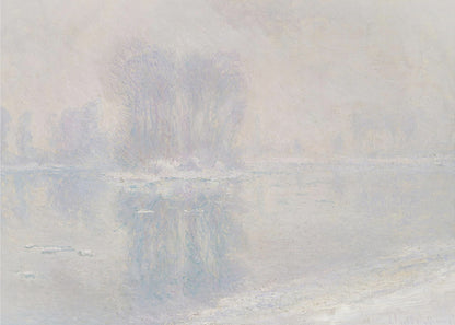 Ice Floes (1893) By Claude Monet - Poster / Art Print