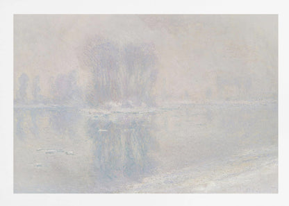Ice Floes (1893) By Claude Monet - Poster / Art Print