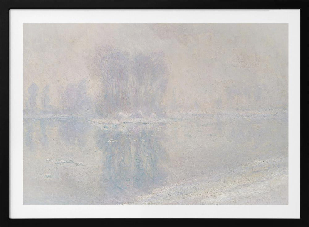 Ice Floes (1893) By Claude Monet - Poster / Art Print