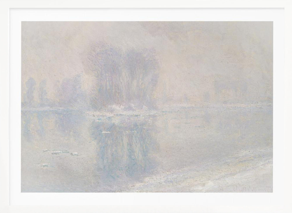 Ice Floes (1893) By Claude Monet - Poster / Art Print