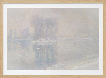 Ice Floes (1893) By Claude Monet - Poster / Art Print