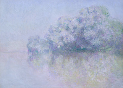 Île Aux Orties Near Vernon (1897) By Claude Monet - Poster / Art Print