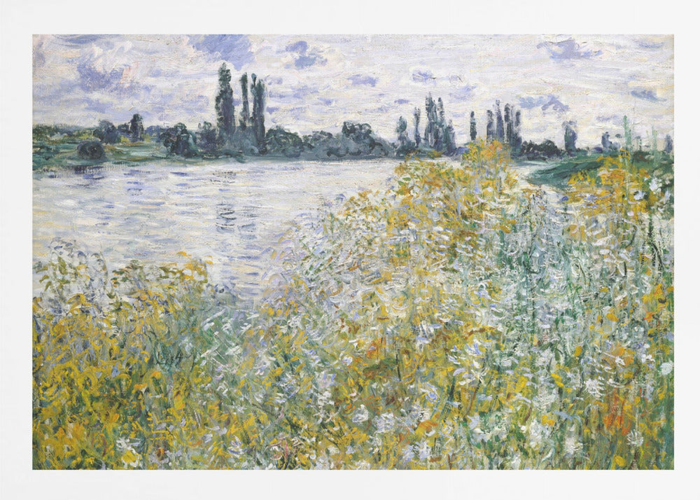 Île Aux Fleurs Near Vétheuil (1880) By Claude Monet - Poster / Art Print