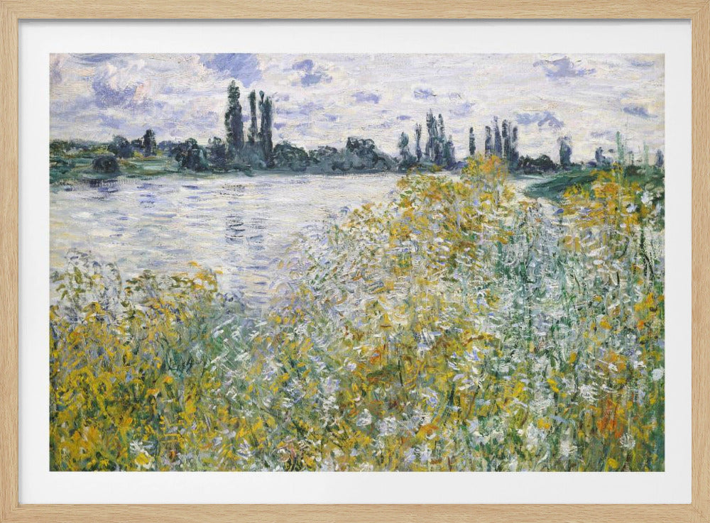 Île Aux Fleurs Near Vétheuil (1880) By Claude Monet - Poster / Art Print