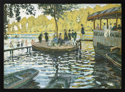 La Grenouillère (1869) By Claude Monet - Poster / Art Print