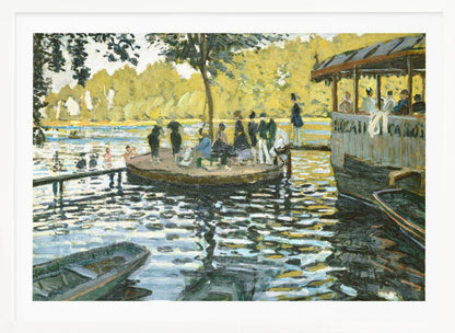 La Grenouillère (1869) By Claude Monet - Poster / Art Print