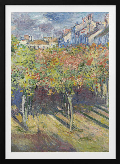 Le Cours Du 14 Juillet Vu De La Maison De Claude Monet - Poster / Art Print