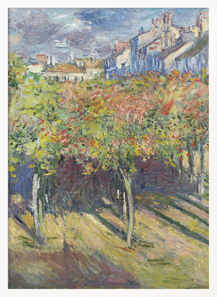 Le Cours Du 14 Juillet Vu De La Maison De Claude Monet - Poster / Art Print