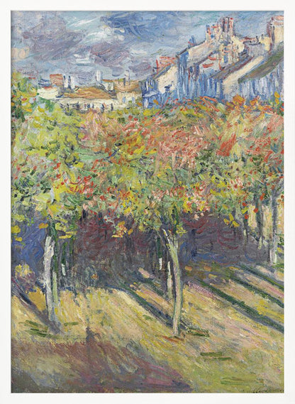 Le Cours Du 14 Juillet Vu De La Maison De Claude Monet - Poster / Art Print