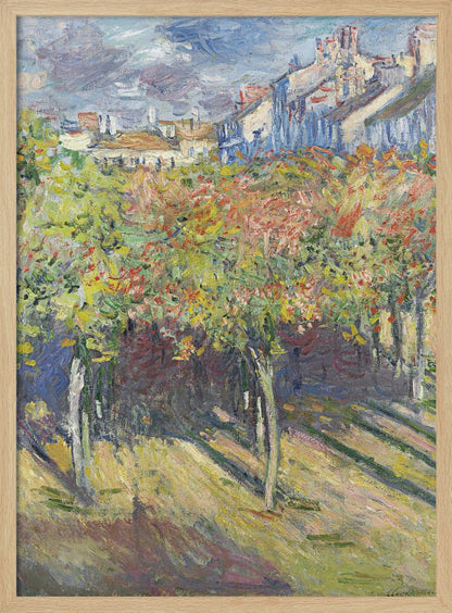 Le Cours Du 14 Juillet Vu De La Maison De Claude Monet - Poster / Art Print