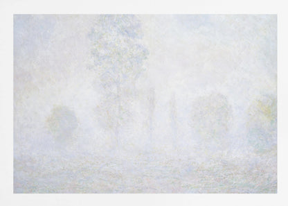 Morning Haze (1875) By Claude Monet - Poster / Art Print
