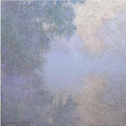 Morning On the Seine Near Giverny (1897) By Claude Monet - Poster / Art Print