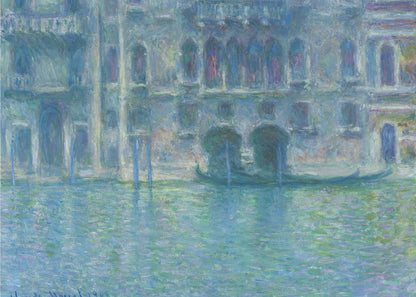 Palazzo Da Mula, Venice (1908) By Claude Monet - Poster / Art Print