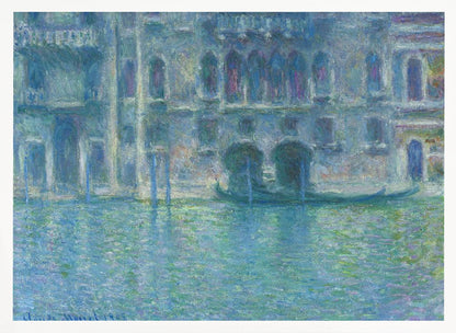 Palazzo Da Mula, Venice (1908) By Claude Monet - Poster / Art Print
