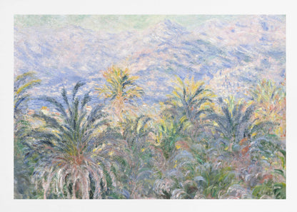 Palm Trees At Bordighera (1884) - Poster / Art Print