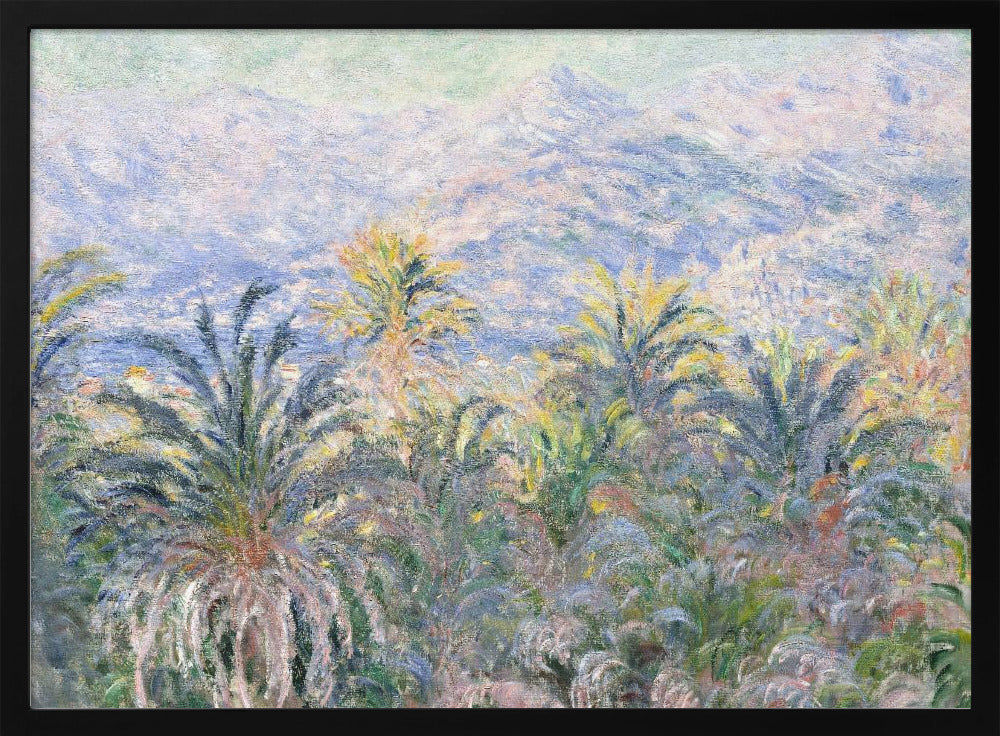 Palm Trees At Bordighera (1884) - Poster / Art Print