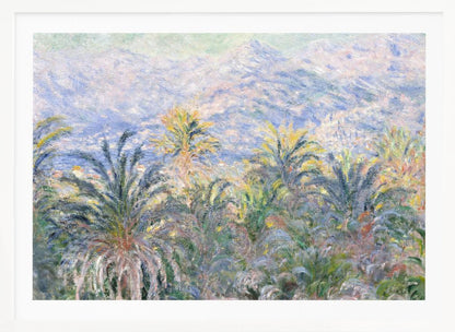 Palm Trees At Bordighera (1884) - Poster / Art Print