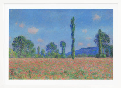 Poppy Field, Giverny (1890–1891) - Poster / Art Print