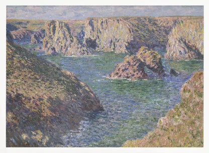Port Domois, Belle Isle (1887) By Claude Monet - Poster / Art Print