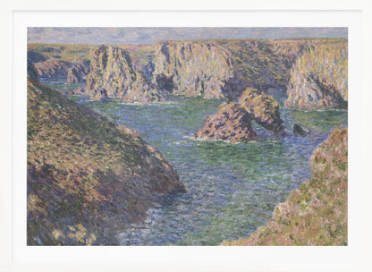 Port Domois, Belle Isle (1887) By Claude Monet - Poster / Art Print