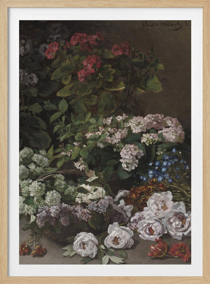 Spring Flowers (1864) By Claude Monet - Poster / Art Print