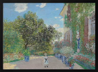 The Artist's House At Argenteuil (1873) - Poster / Art Print