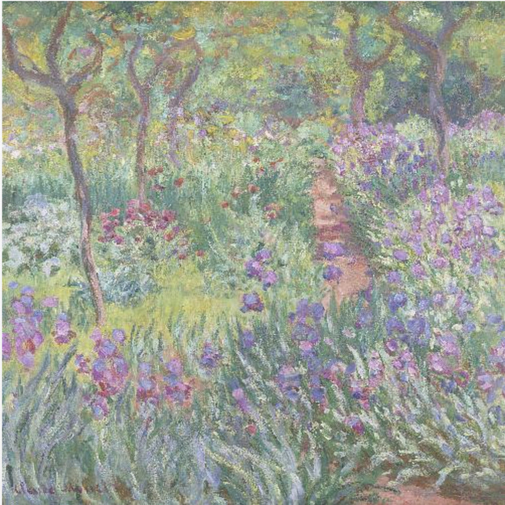 The Artist’s Garden In Giverny (1900) By Claude Monet - Poster / Art Print